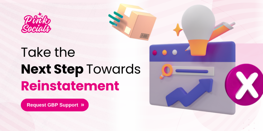 Request support to get your suspended Google Business Profile reinstated
