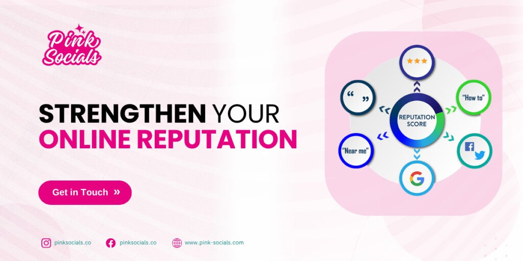 Strengthen your online reputation – get in touch