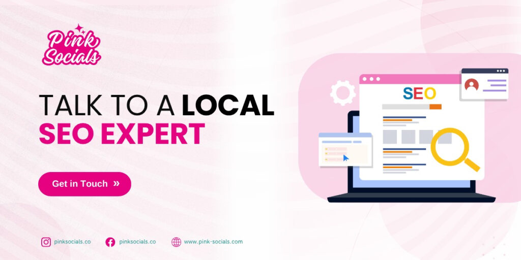 Talk to a local SEO expert – get in touch