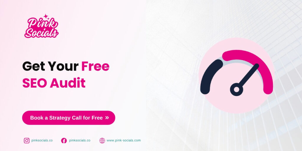 Get your free SEO audit – book a strategy call for free