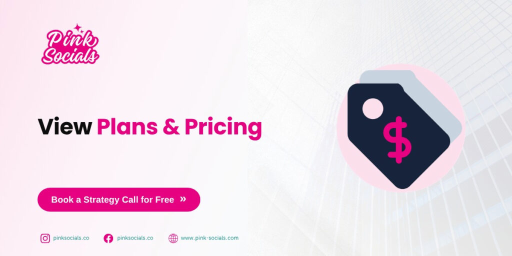 View plans and pricing – book a strategy call for free