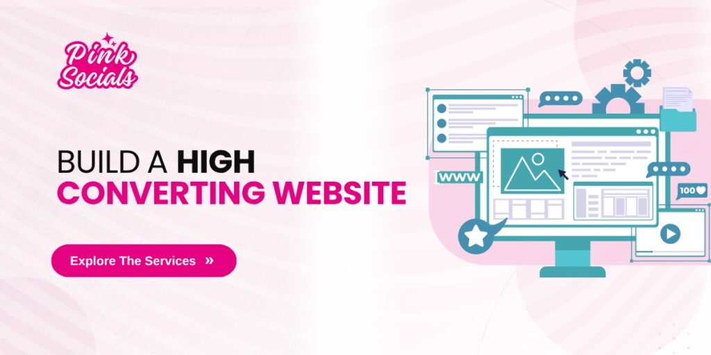Build a high-converting website – explore the services