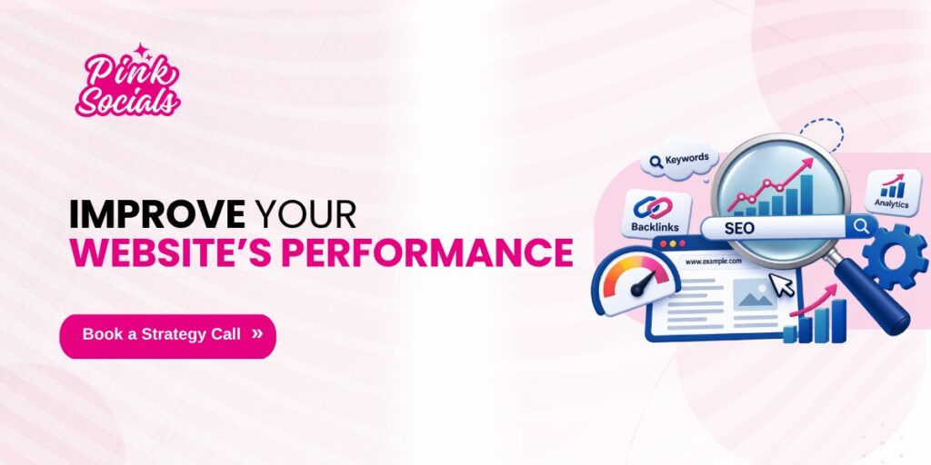 Improve your website's performance – book a strategy call