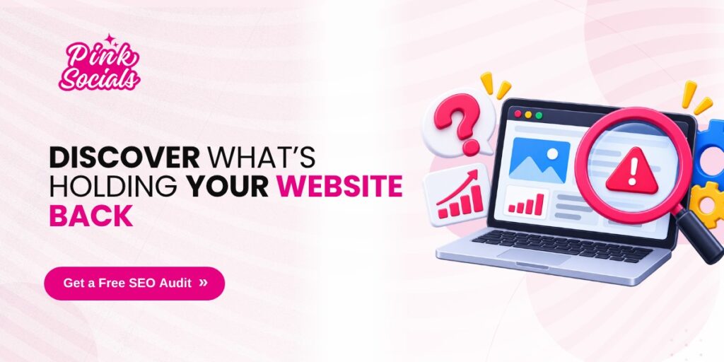 Discover what's holding your website back – get a free SEO audit