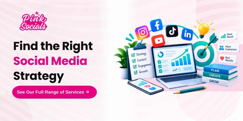Find the Right Social Media Strategy – See Our Full Range of Services
